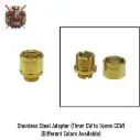 Stainless Steel Adapter (11mm CW to 14mm CCW)