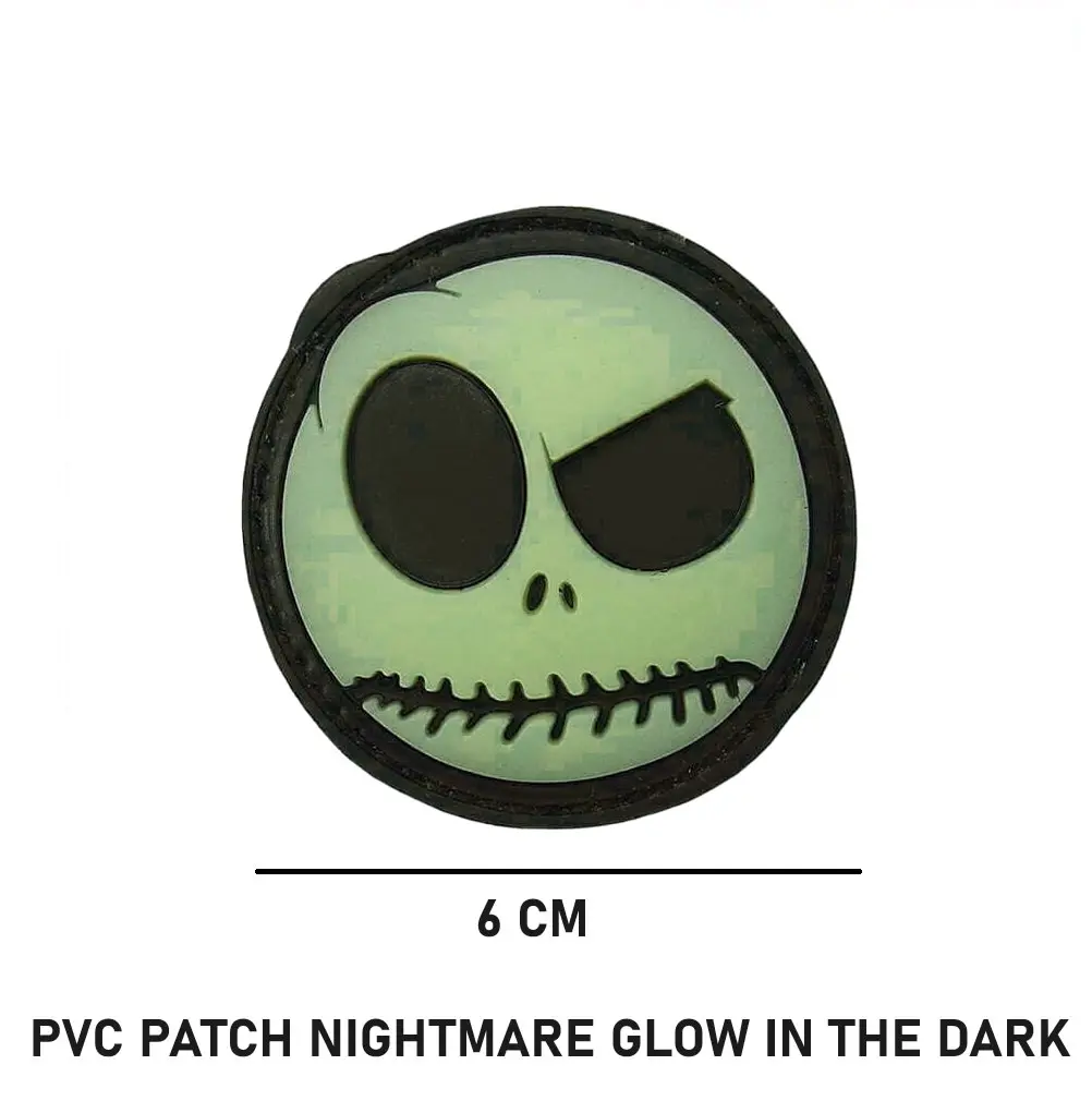 [2100000083282] PVC PATCH Nightmare Glow in the dark