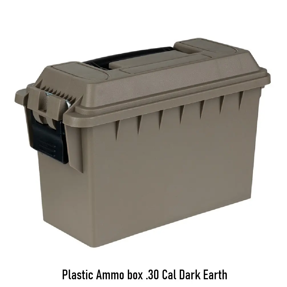 [2100000097449] Plastic Ammo box .30 Cal Dark Earth