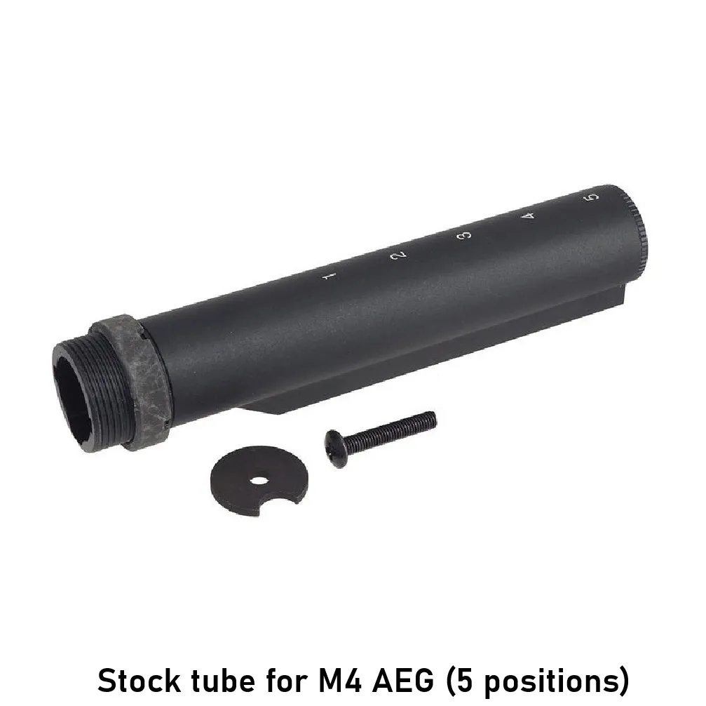 [2100000097487] Stock tube for M4 AEG (5 positions)