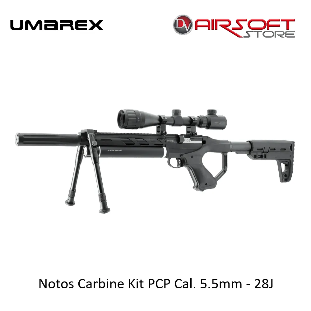 [2100000097029] Notos Carbine Kit PCP Cal. 5.5mm - 28J