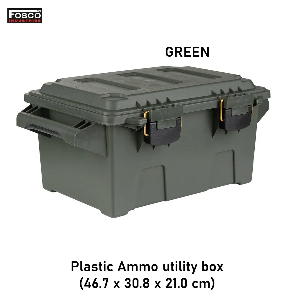 [2100000098002] Plastic Ammo utility box (Green)