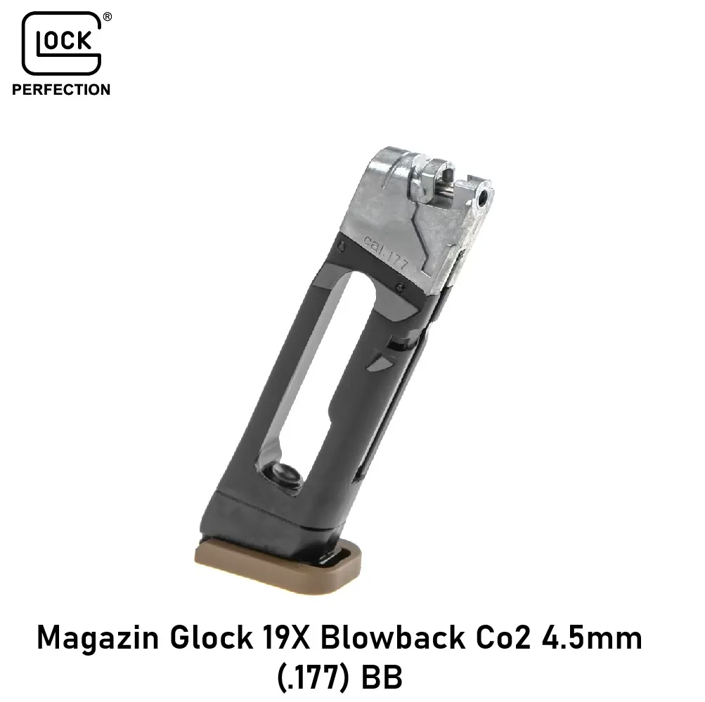 [2100000098118] Magazin Glock 19X Blowback Co2 4.5mm (.177) BB