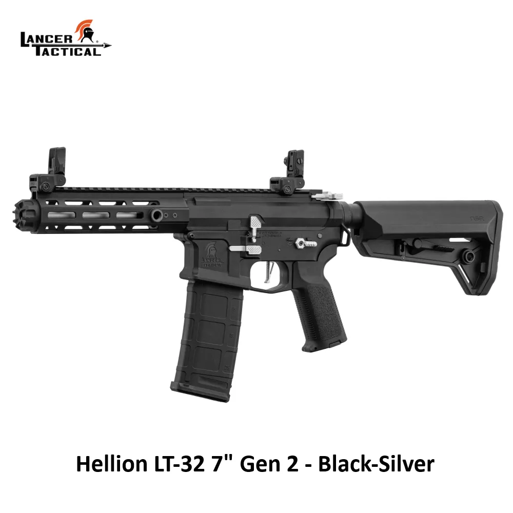 [2100000096299] Hellion LT-32 7" Gen 2 - Black-Silver
