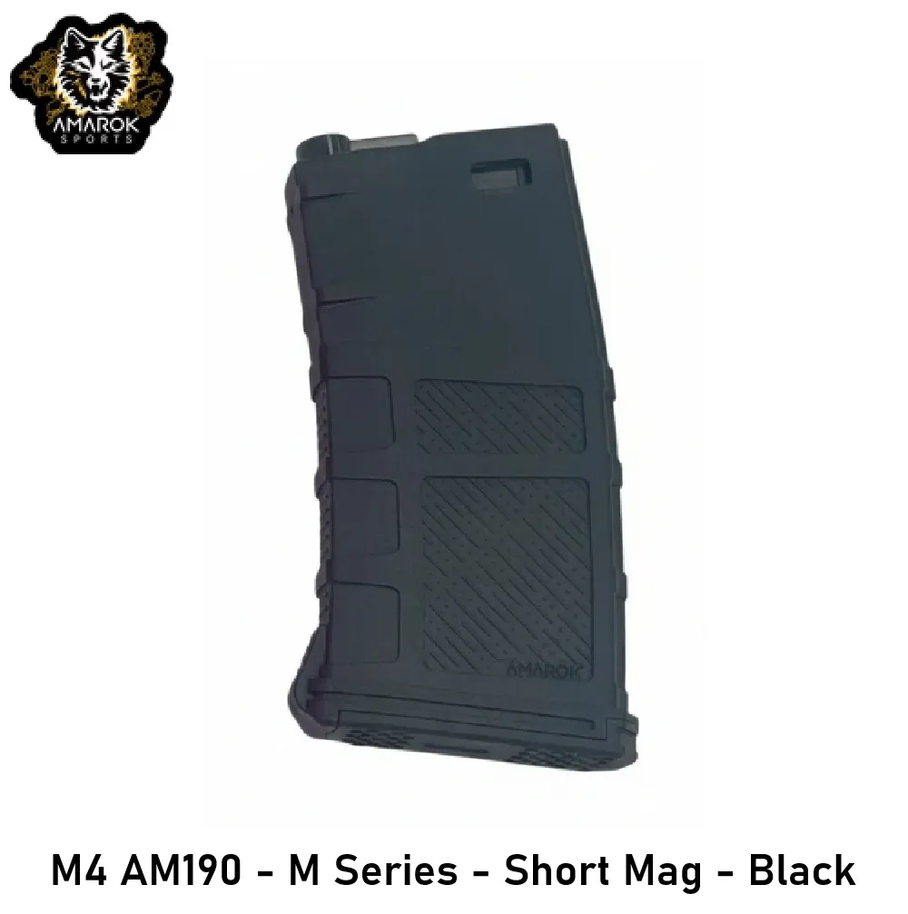 [2100000098200] M4 AM190 - M Series - Short Mag - Black