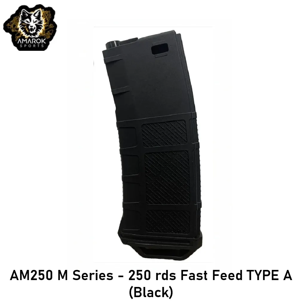[2100000098217] AM250 M Series - 250 rds Fast Feed TYPE A (Black)