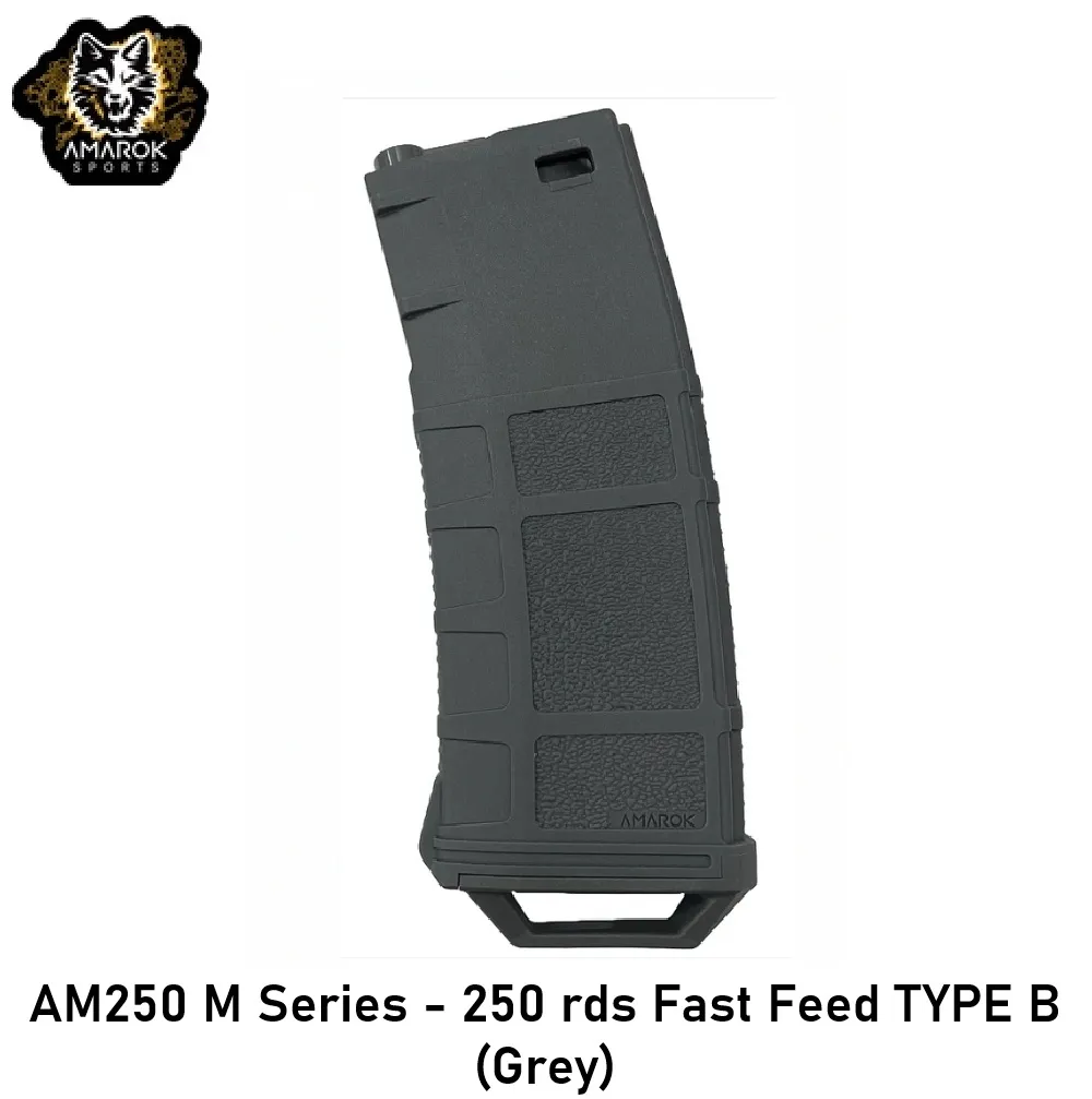 [2100000098224] AM250 M Series - 250 rds Fast Feed TYPE B (Grey)