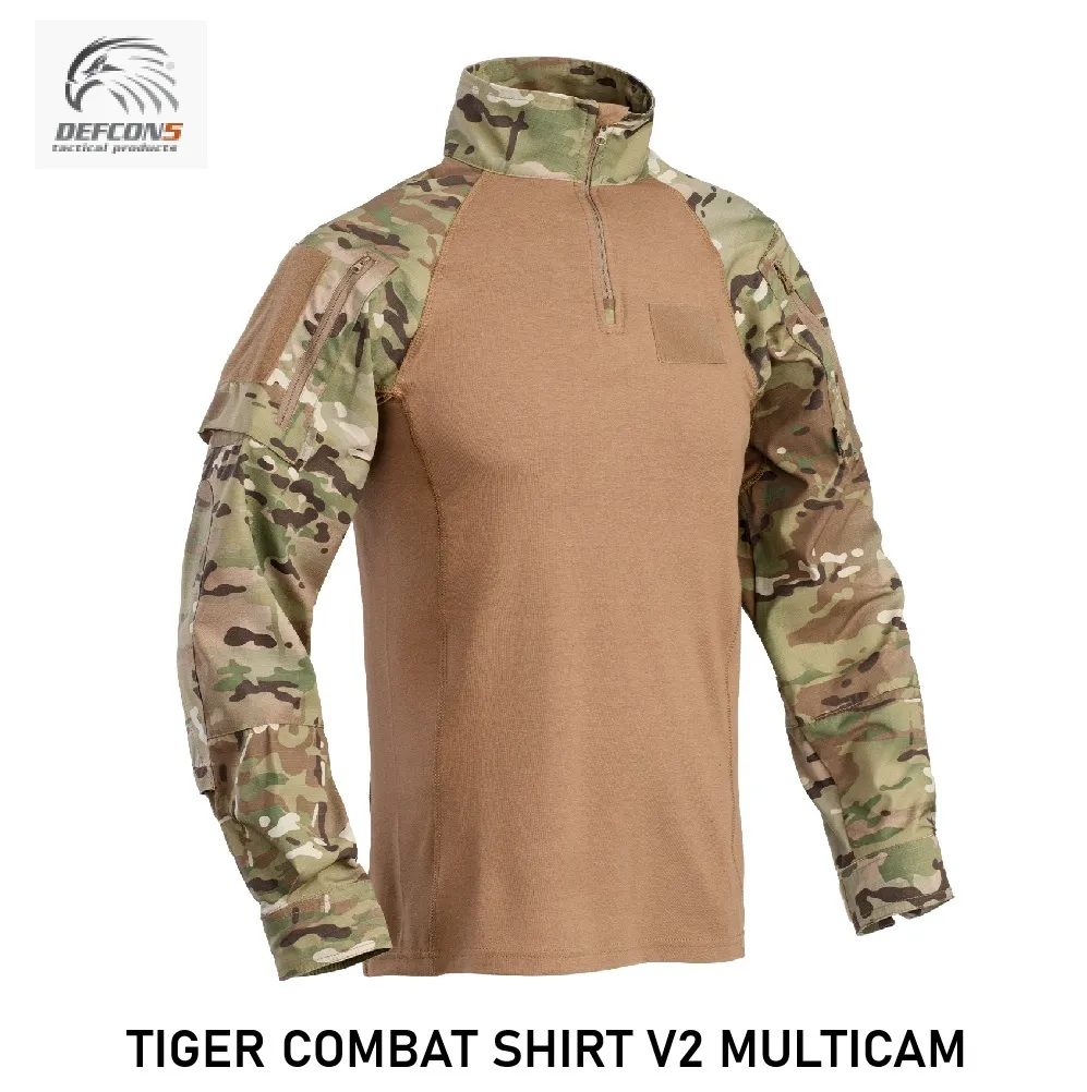 [2100000098354] TIGER COMBAT SHIRT V2 MULTICAM (S)