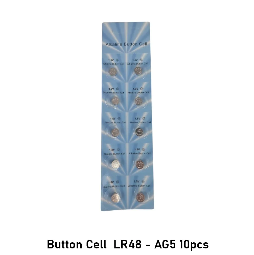 [2100000098613] Button Cell  LR48 - LR754 - AG5 10pcs