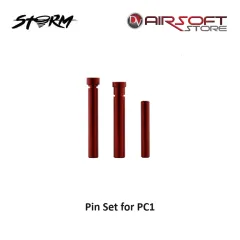 [2100000078264] CNC Pin Set for PC1 (Red)