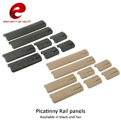 [2100000094851] Picatinny Rail Panels (Black)