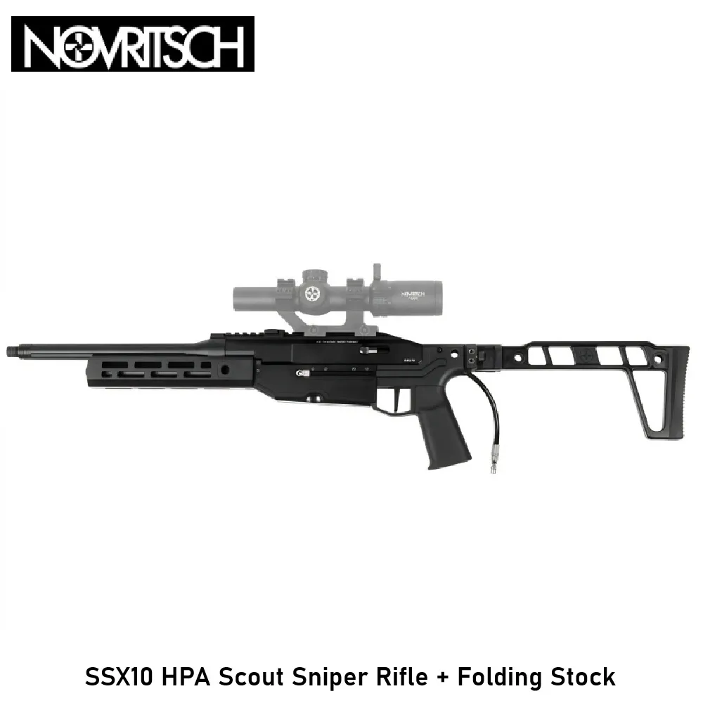 SSX10 HPA Scout Sniper Rifle + Folding Stock